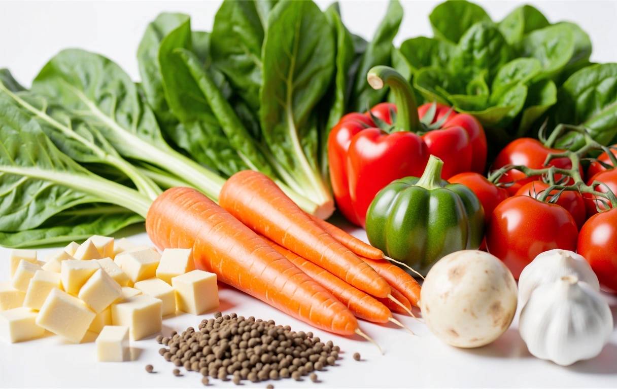 Frische gesunde Ernährung